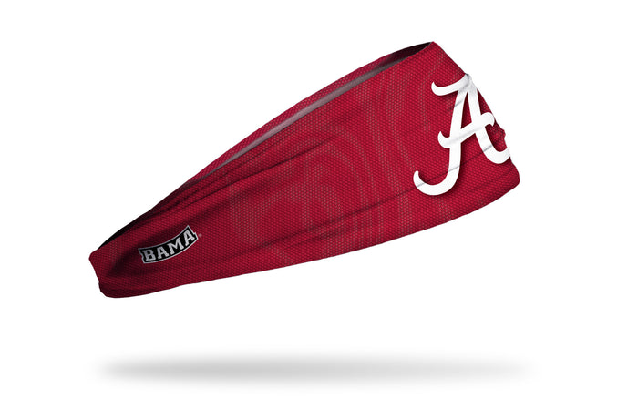 University of Alabama: Jersey Logo Red Big Bang Lite Headband - View 2
