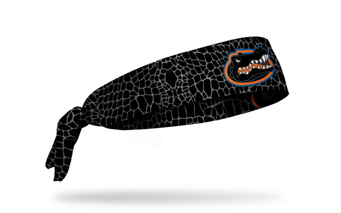 University of Florida: Gator Skin Black Flex Tie Headband - View 2