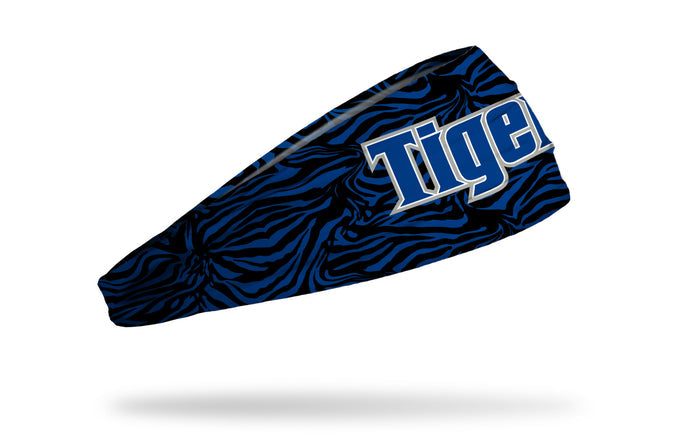 University of Memphis: Tiger Pattern Black Big Bang Lite Headband - View 2