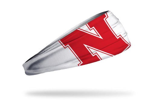 University of Nebraska: Oversized Logo Big Bang Lite Headband - View 1