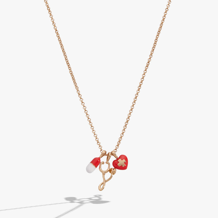 'Unsung Hero' Healthcare Charm Necklace