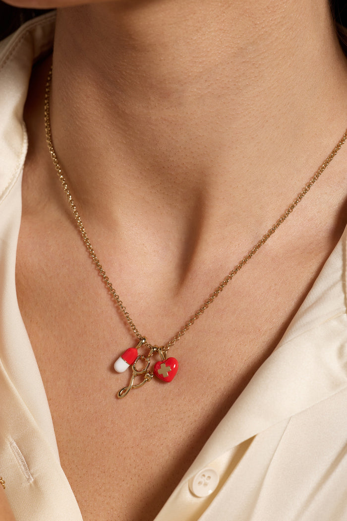 'Unsung Hero' Healthcare Charm Necklace