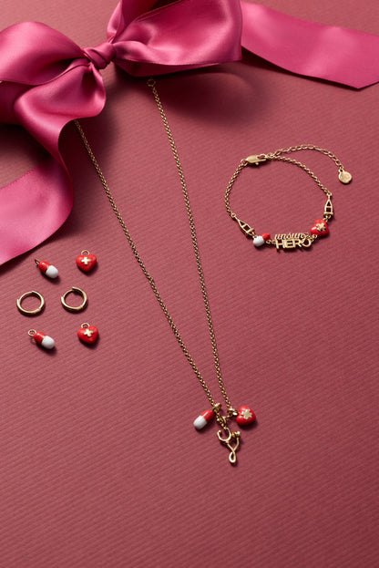 'Unsung Hero' Healthcare Charm Necklace