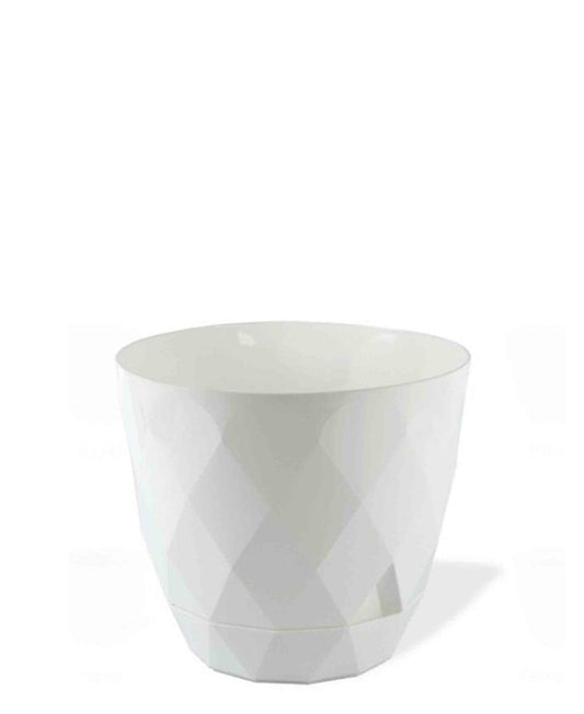 Urban Decor 2.40Lt Yakamoz Saksi Pot Plant - White