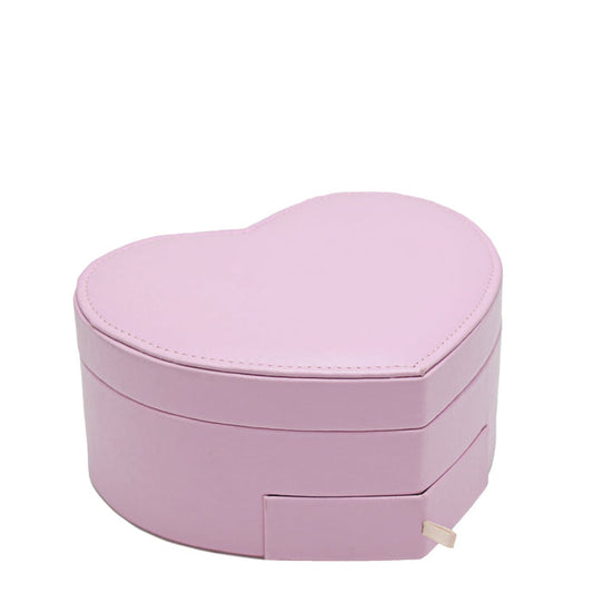 Urban Decor Heart shape Jewellery Box - Pink