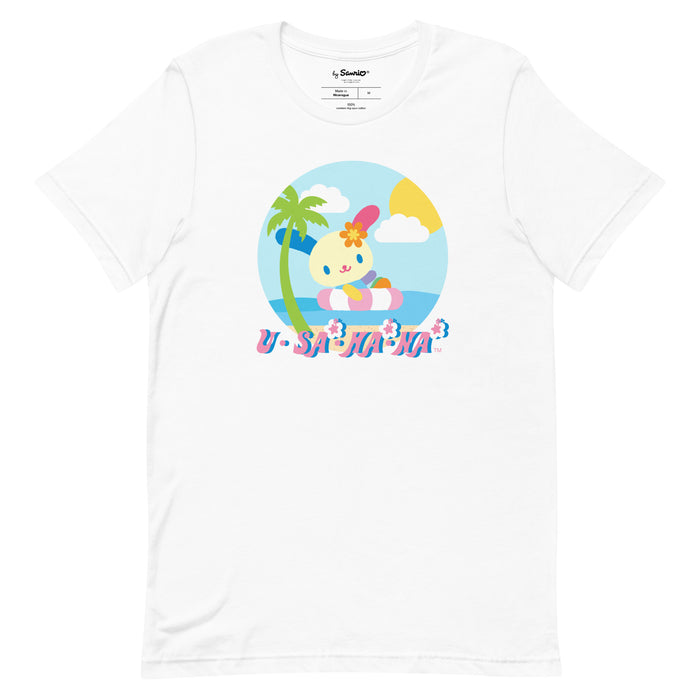 U*SA*HA*NA Beach Day Tee Apparel Printful White XS