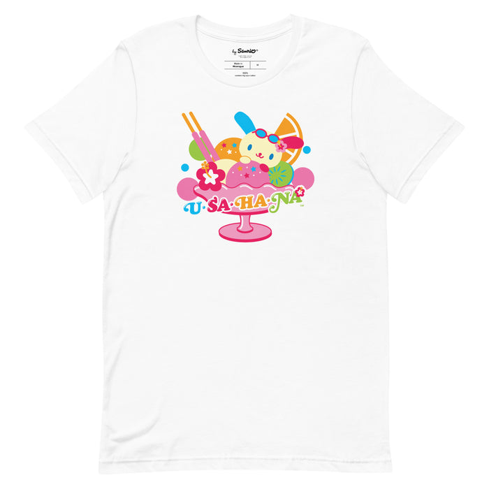 U*SA*HA*NA Fruit Sundae Tee Apparel Printful White XS