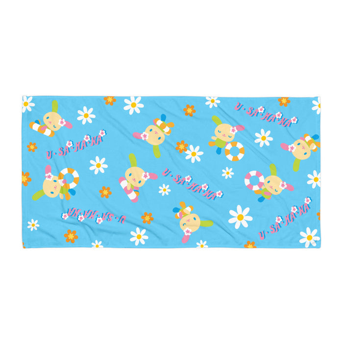 U*SA*HA*NA Pool Party Beach Towel Home Goods Printful Default Title