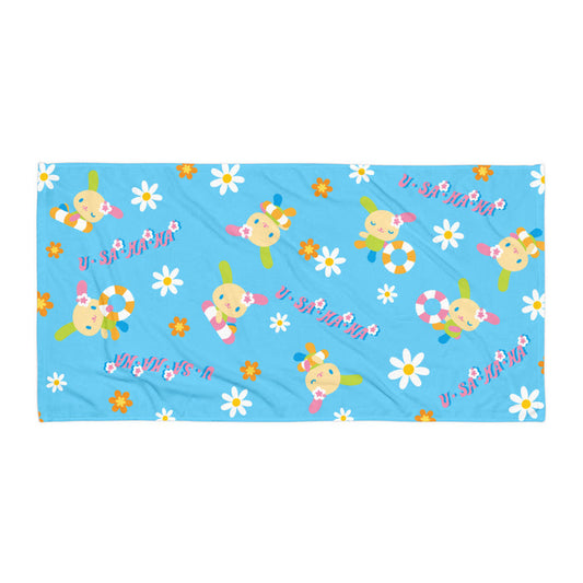 U*SA*HA*NA Pool Party Beach Towel Home Goods Printful Default Title