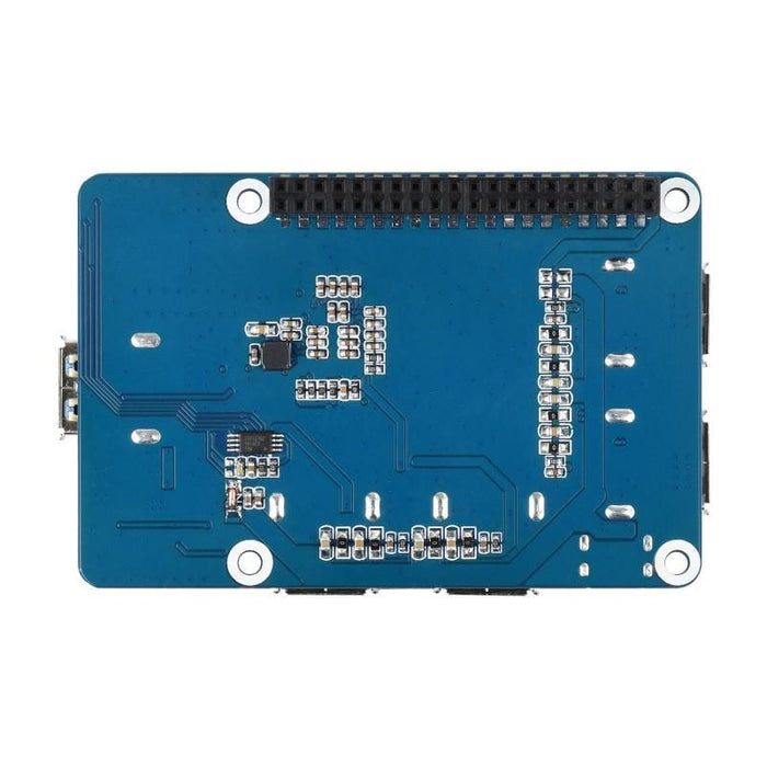 USB 3.2 Gen1 Hub HAT for Raspberry Pi by Waveshare - The Pi Hut