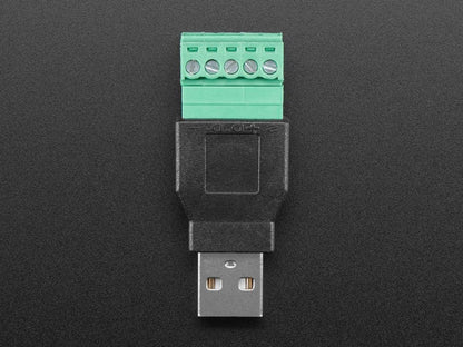 USB-A Male Plug to 5-pin Terminal Block by The Pi Hut - The Pi Hut
