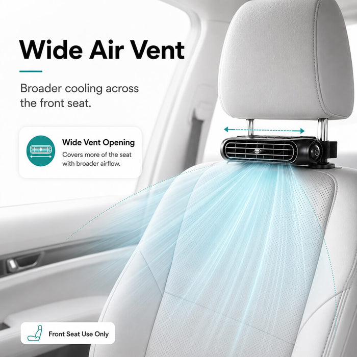 USB Car Headrest Cooling Fan
