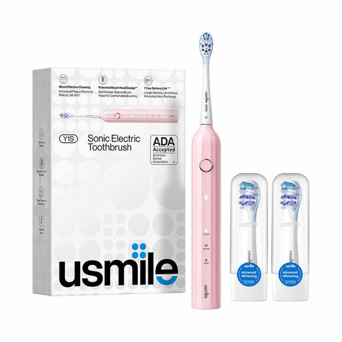 USMILE Y1S - HONEY PINK SONIC ELECTRIC TOOTHBRUSH - HONEY PINK