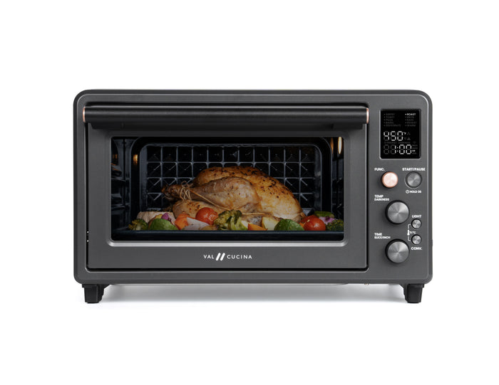 VAL CUCINA 10-in-1 Clean Air Fryer Toaster Oven Combo