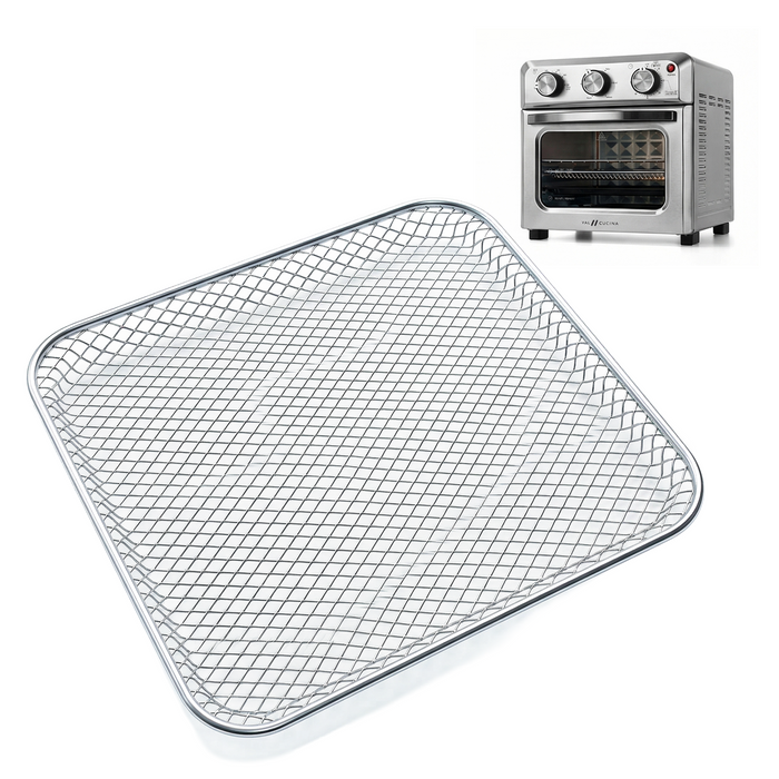 VAL CUCINA Air Fryer Basket Replacement Parts Compatible with VCO12TM Air Fryer Toaster Oven (Air Fry Basket)