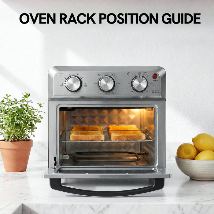 VAL CUCINA Air Fryer Oven Wire Rack Replacement Parts Compatible with VCO12TM Air Fryer Toaster Oven (Wire Rack)