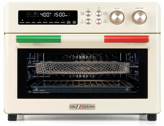 Val Cucina Italia Air Fryer Toaster Oven – 10-in-1 Combo