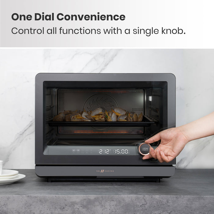 VAl CUCINA-Steam Oven Silicone Tube - Black