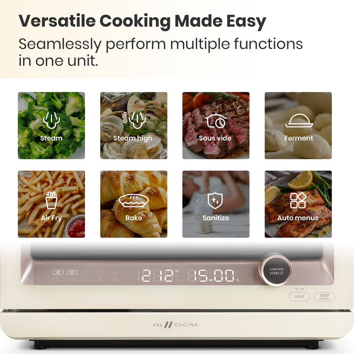 Val Cucina-Steam Oven Silicone Tube - Cream