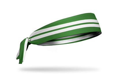 Varsity Stripe (Green) Flex Tie Headband - View 2