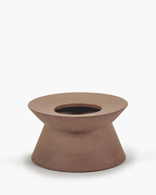 VASE 01 M RED BRO