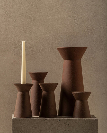VASE 02 S RED BRO
