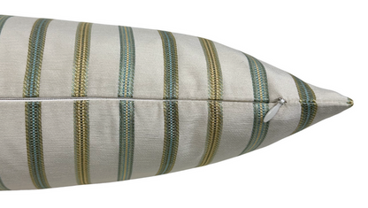 Veranda Woven Pillow Cover in Golden Sage