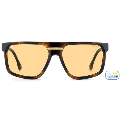 Carrera Victory C 14 Square Photochromatic Sunglasses Havana – front view