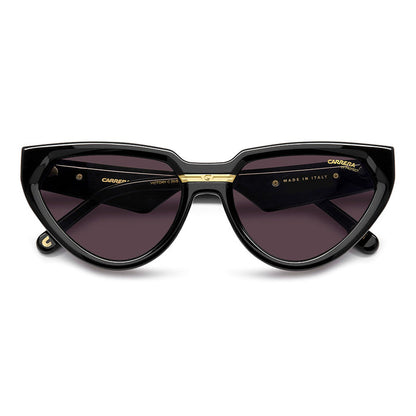Carrera Victory C 20 Butterfly Sunglasses Black – close front view