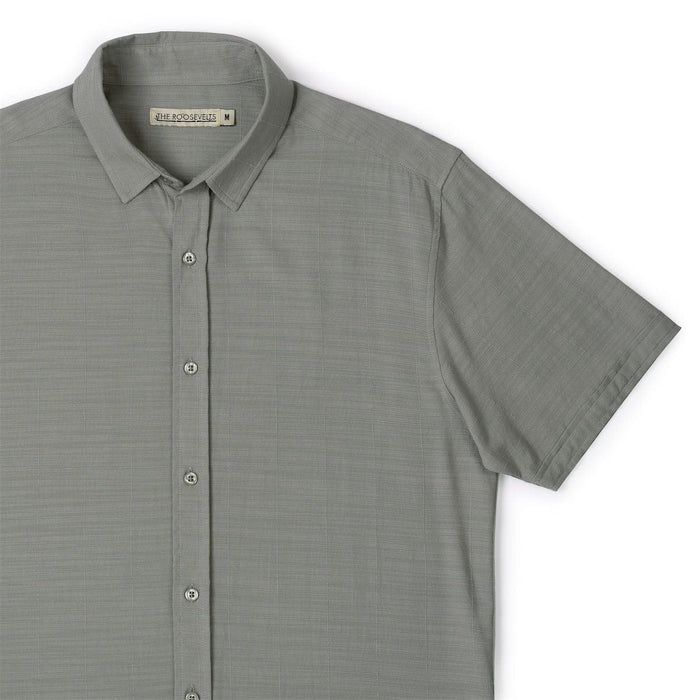 RSVLTS XXS RSVLTS Bamboo Short Sleeve Shirt Volcanic Ash – Bamboo Short Sleeve Shirt