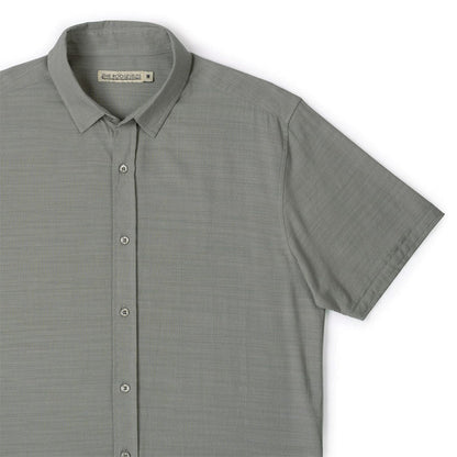 RSVLTS XXS RSVLTS Bamboo Short Sleeve Shirt Volcanic Ash – Bamboo Short Sleeve Shirt