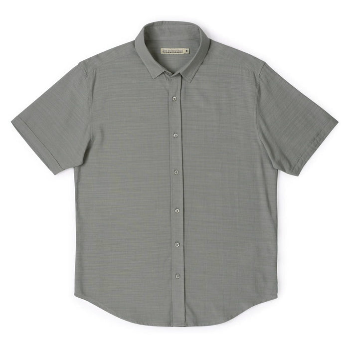 RSVLTS RSVLTS Bamboo Short Sleeve Shirt Volcanic Ash – Bamboo Short Sleeve Shirt