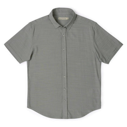 RSVLTS RSVLTS Bamboo Short Sleeve Shirt Volcanic Ash – Bamboo Short Sleeve Shirt