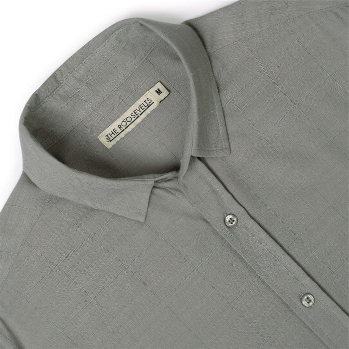 RSVLTS RSVLTS Bamboo Short Sleeve Shirt Volcanic Ash – Bamboo Short Sleeve Shirt