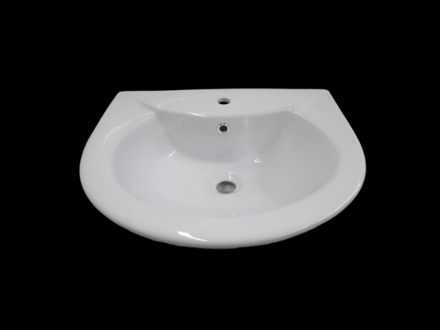 Wall Hung Face Basin, 20" x 17", White, Durable, Clean Finsh - HJBF010 ebuystt