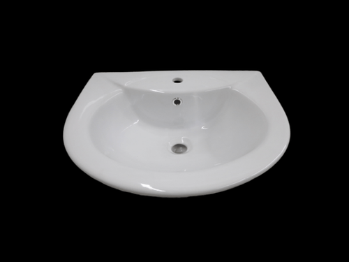 Wall Hung Face Basin, 20" x 17", White, Durable, Clean Finsh - HJBF010 ebuystt