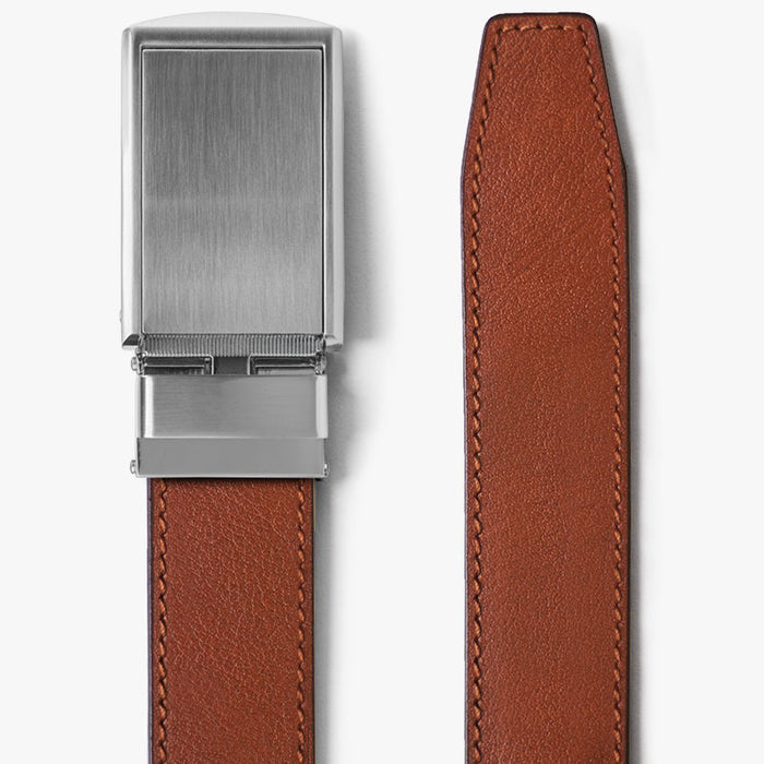 Walnut Full Grain Leather Belt