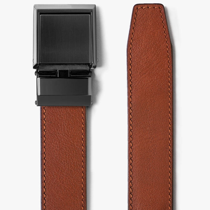 Walnut Full Grain Leather Belt