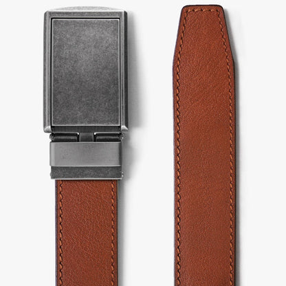 Walnut Full Grain Leather Belt