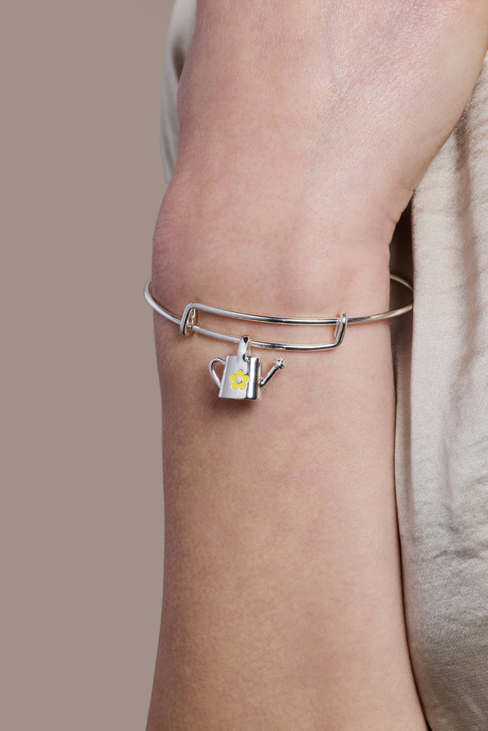 Watering Can Charm Bangle