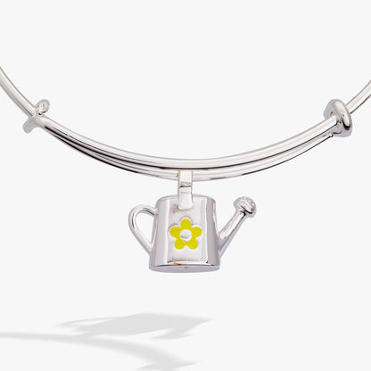 Watering Can Charm Bangle