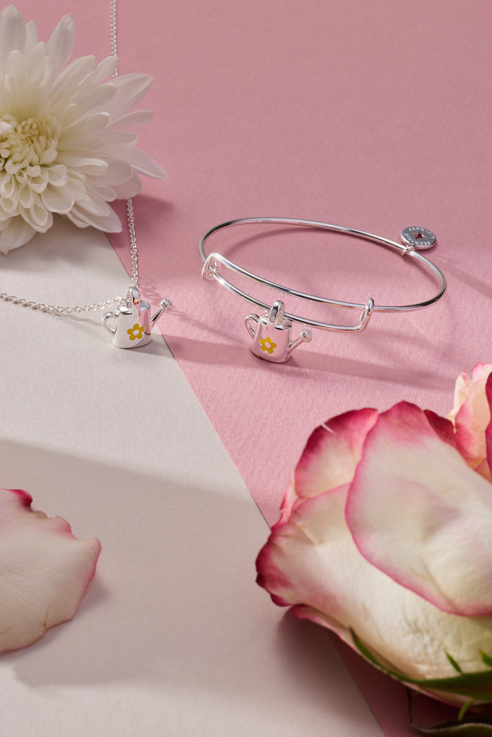 Watering Can Charm Bangle