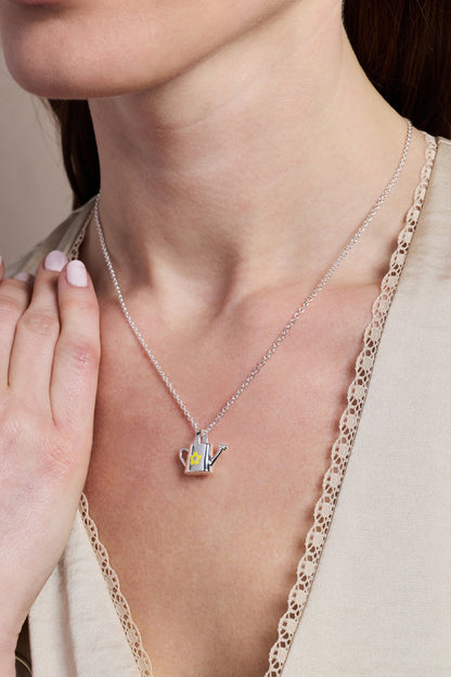 Watering Can Pendant Necklace