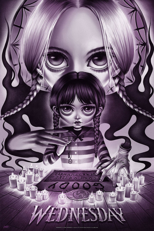 Wednesday Foil Variant Poster