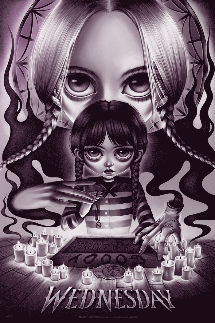 Wednesday Foil Variant Poster