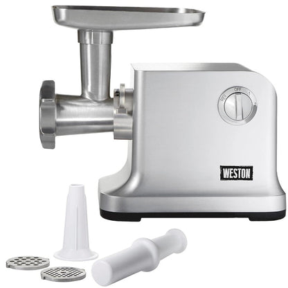 WESTON 33-1301-W #12 Electric Meat Grinder & Sausage Stuffer
