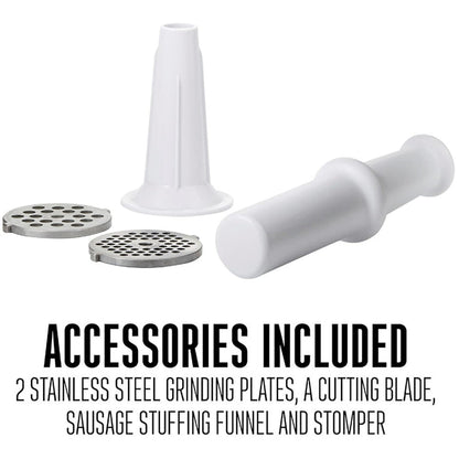 WESTON 33-1301-W #12 Electric Meat Grinder & Sausage Stuffer