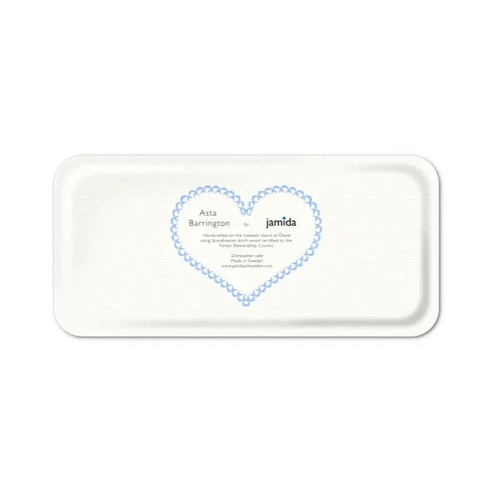 WHISKY BLUE TRAY 32X15CM