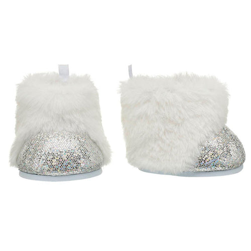 White Fur Boots - Build-A-Bear Workshop Australia