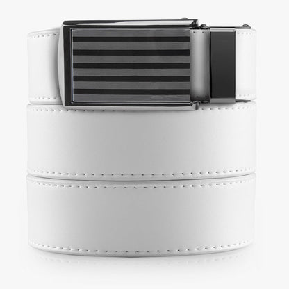 White Golf Belt